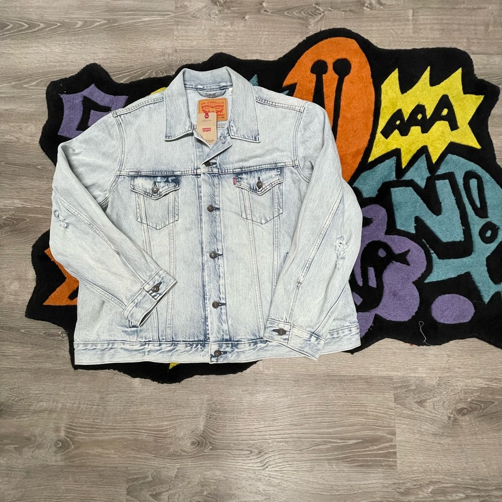 Men’s denim jacket size 2XL